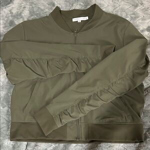 Sincerely Jules Olive Bomber Jacket